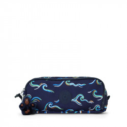 Kipling Gitroy Pen Case Fun Ocean Print