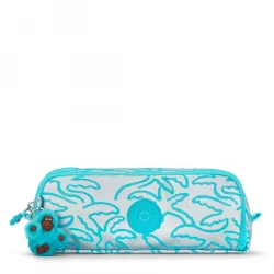 Kipling Gitroy Pen Case Metallic Palm