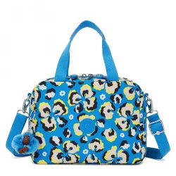 Kipling Miyo Insulated Medium Lunch Bag Leopard Floral