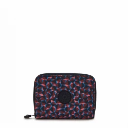 Kipling Money Love Medium Wallet Happy Squares