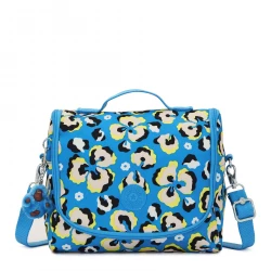 Kipling New Kichirou Lunchbox Leopard Floral