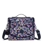 Kipling New Kichirou Lunchbox Palm Fiesta Print