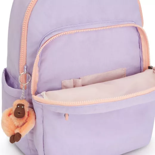 Kipling-Seoul Backpack Lilac, Large