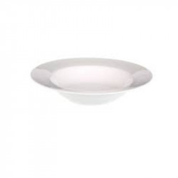 Wilmax Stella  Deep Plate - White  23cm