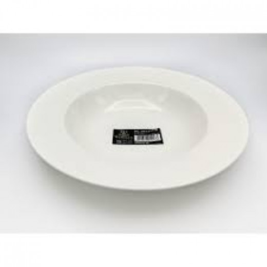 Wilmax Stella  Deep Plate - White  23cm