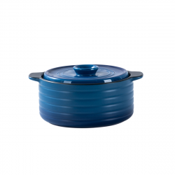 Che Brucia Ceramic Blue Direct Fire 1 Liter Casserole