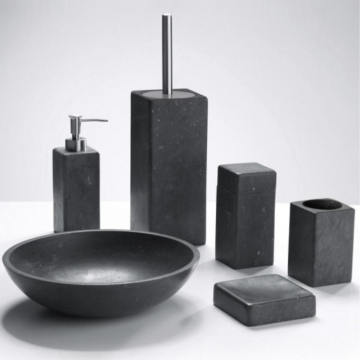 Aquanova Hammam Toothbrush Holder - Dark Gray