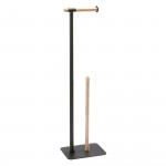 Aquanova Oscar Toilet Paper Holder - Black