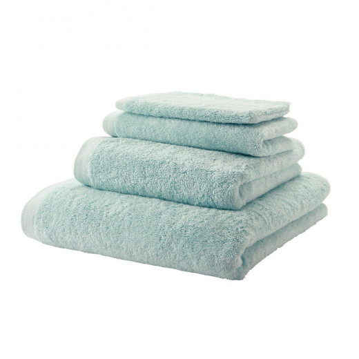 Aquanova London Mist Blue Washcloth - 16 X 22 Cm