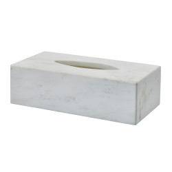 Aquanova Hammam Tissue Box - White