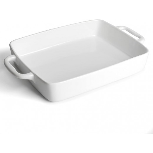 Wilmax Square Baking Dish with Handles - White 25cm