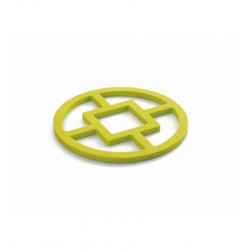 Ibili 16 Cm Round Silicone Trivet - Green