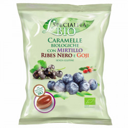 Serra Le Specialita Bio Organic Candies With Blueberry, Blackcurrant & Goji 80 g