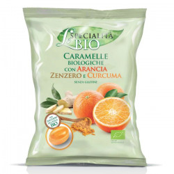 Serra CND Org Orange Ginger&Turmeric Filled Candies 80g