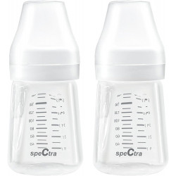 Spectra Wide Neck Milk Storage Bottles [Pack of 2] 160ml