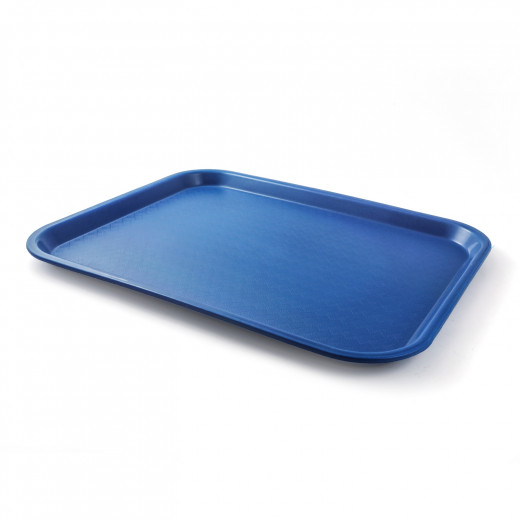 Vague Fast Food Tray Plastic 45 centimeter x 35 centimeter Blue