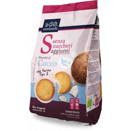 Sottolestelle Org SF Coconut Cookies 250g