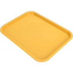 Vague Fast Food Tray Plastic 45 centimeter x 35 centimeter Yellow