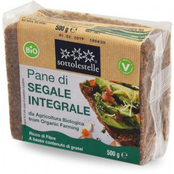 Sottolestelle  Org Whole meal Rye Bread 500g