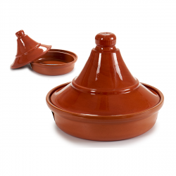 Arte Regal Brown Clay Tajine 1.9 Liter