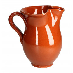 Arte Regal Brown Clay Jug Jarra 0.5 Liter