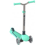 Yvolution Glider 3 Wheel Scooter, Green Color