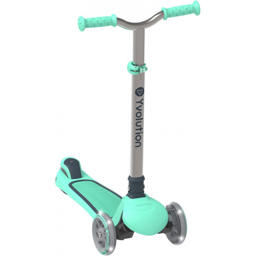 Yvolution Glider 3 Wheel Scooter, Green Color