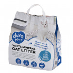 Duvo+ White Mineral Cat Litter 10 Liter