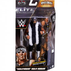 WWE Elite Wrestlemania Hollywood "Hollywood" Hulk Hogan With Build-A-Figure Action Figure