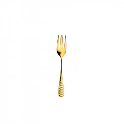 Wilmax Julia Steel Serving Fork - Gold 23cm