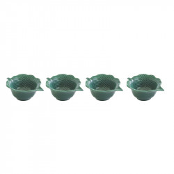 Easy Life Madagascar Leaf Bowls Set in Box - Green  10.5*8cm  4-Piece