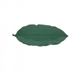 Easy Life Madagascar Tropical Leaf Serving Platter in Box - Green  39*16cm