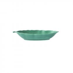 Easy Life Madagascar Tropical Leaf Bowl in Box - Light Green  30*13cm