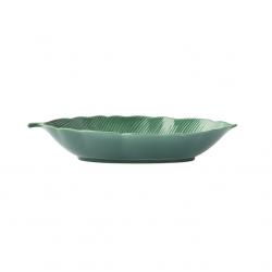 Easy Life Madagascar  Tropical Leaf Bowl in Box - Green 26*11.5cm