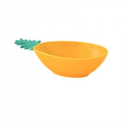 Easy Life Madagascar Pineapple Bowl in Box - Yellow 30*19cm