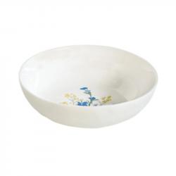 Easy Life Mille Fleurs  Soup Plate - Yellow & Blue 18cm