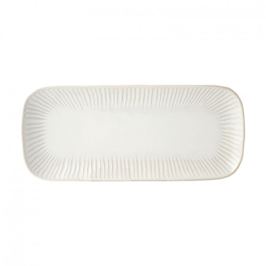 Easy Life Gallery  Serving Platter - White 36*16cm