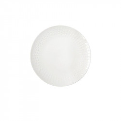 Easy Life Drops Dinner Plate - White 26cm