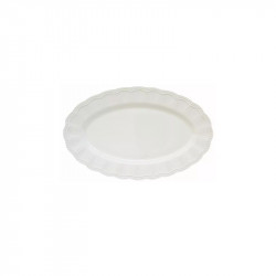 Easy Life Elite  Oval Tray - White 36*23cm