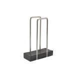 Aquanova Hammam Guest Towel Holder - Dark Gray