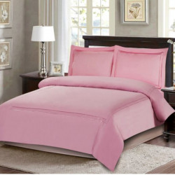 ARMN Naturesoft Queen Duvet Cover Set - Pink 4-Piece