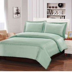 ARMN Naturesoft  Kingsize Duvet Cover Set - Green  4-Piece