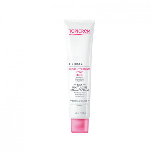 Topicream Rich  Moisturizing Radiance Face Cream 40 Ml