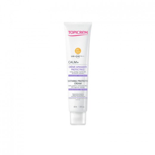 Topicrem Spf 50+ Soothing Sun Block Cream 40ml