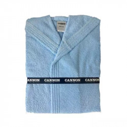 Cannon Bath Robe Plain Blue M