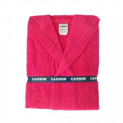 Cannon Bath Robe Plain Fuchia  M