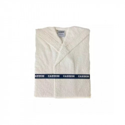 Cannon Bath Robe Plain  Ivory S