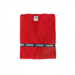 Cannon Bath Robe Plain Red XL