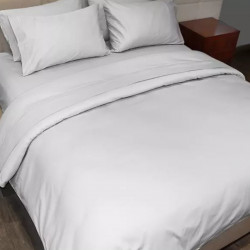 FieldCrest Duvet Cover  Plain King White