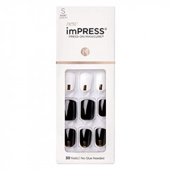 Kiss Impress Artificial Nails Kiss Midnight Drive